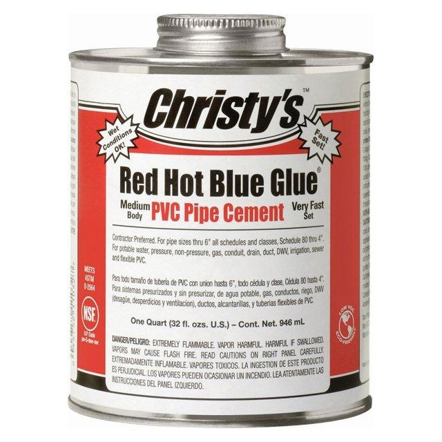 Red Hot Blue Glue - PVC Glue