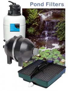 Pond Filters The filter is of key importance in keeping your Koi pond water crystal-clear. Our line of filters are designed to meet a wide range of needs for both any pond.