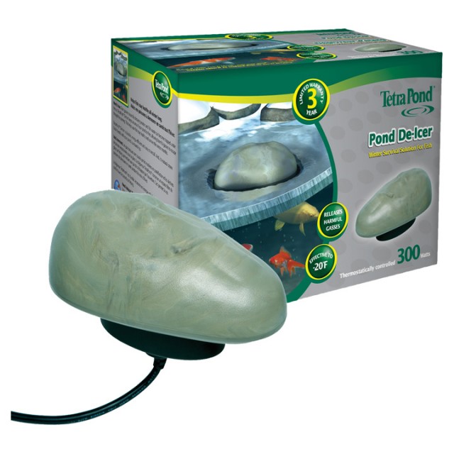 K&H Thermo-Pond 3.0 Floating Pond De-Icer 100 Watt - Prevents Ice Buildup, Safe For Koi & Goldfish